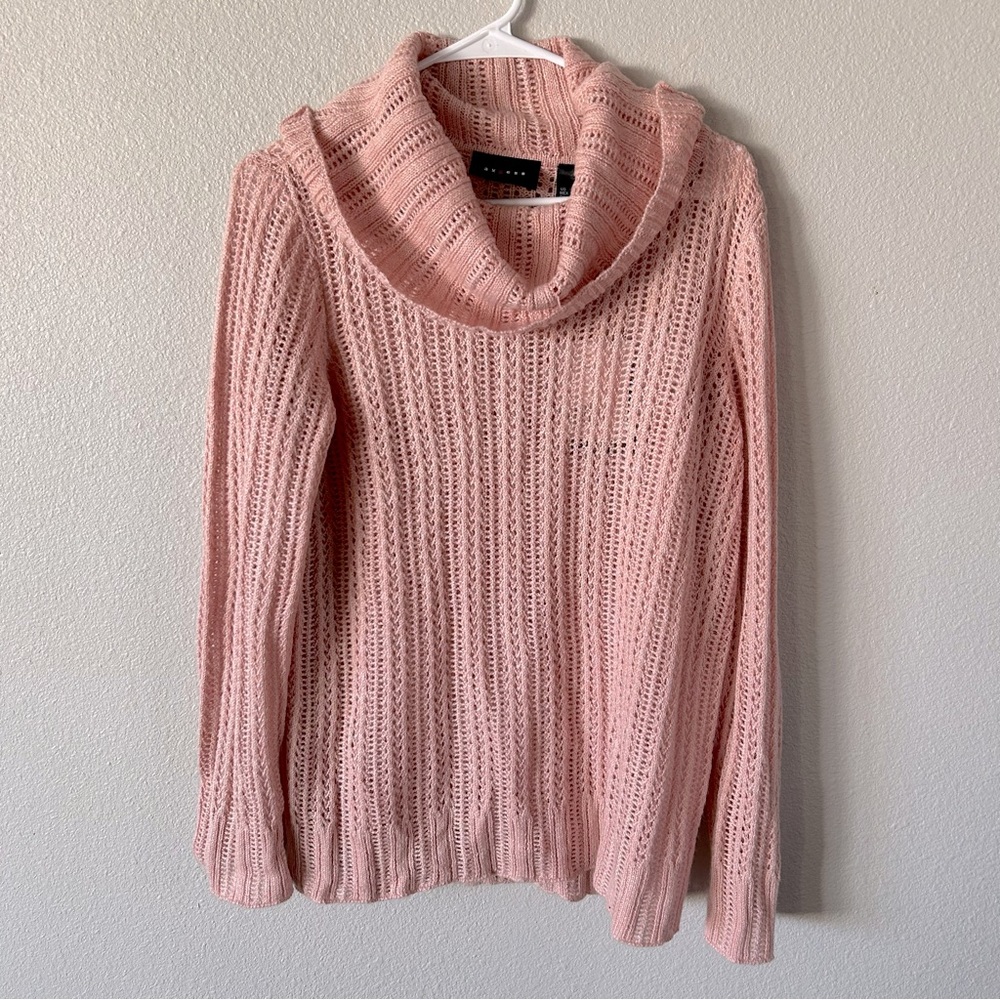 Axcess Loose Knit Sweater Pullover Top